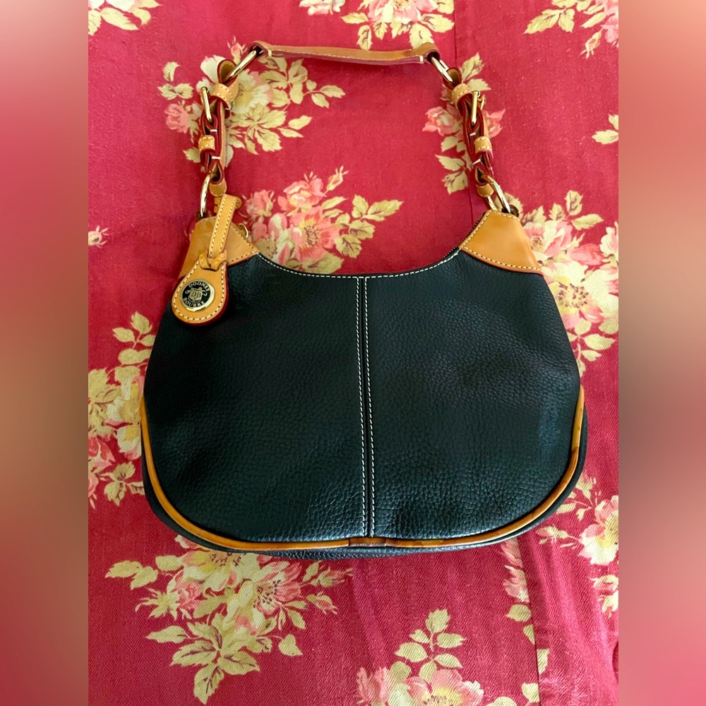 DOONEY AND BOURKE Vintage purse in Black/Tan Leather